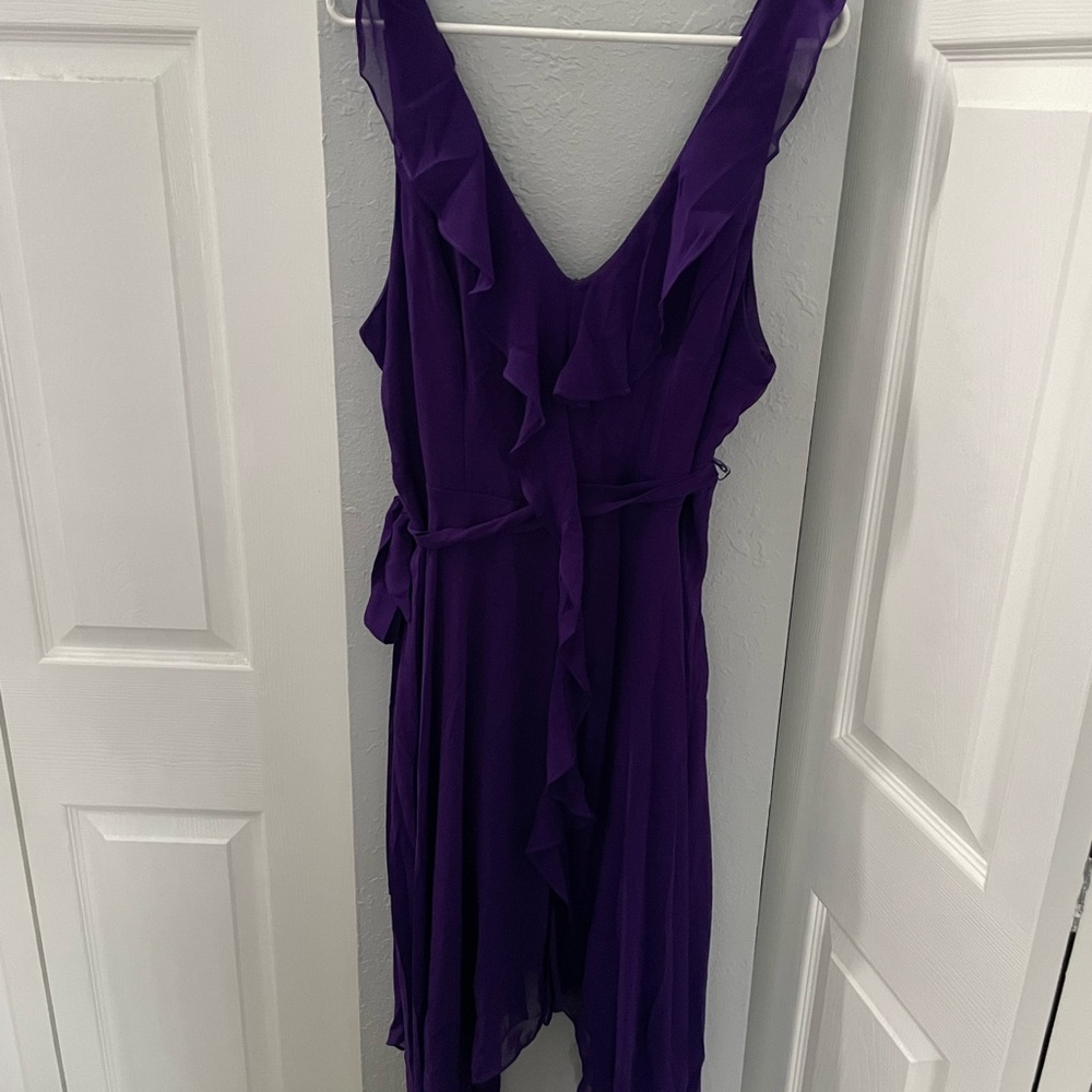 Premier Asymmetrical Purple Dress